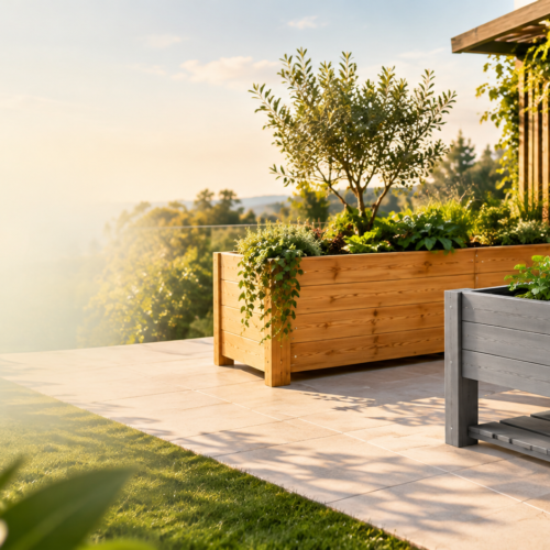 Wooden Planter Maintenance in Cyprus