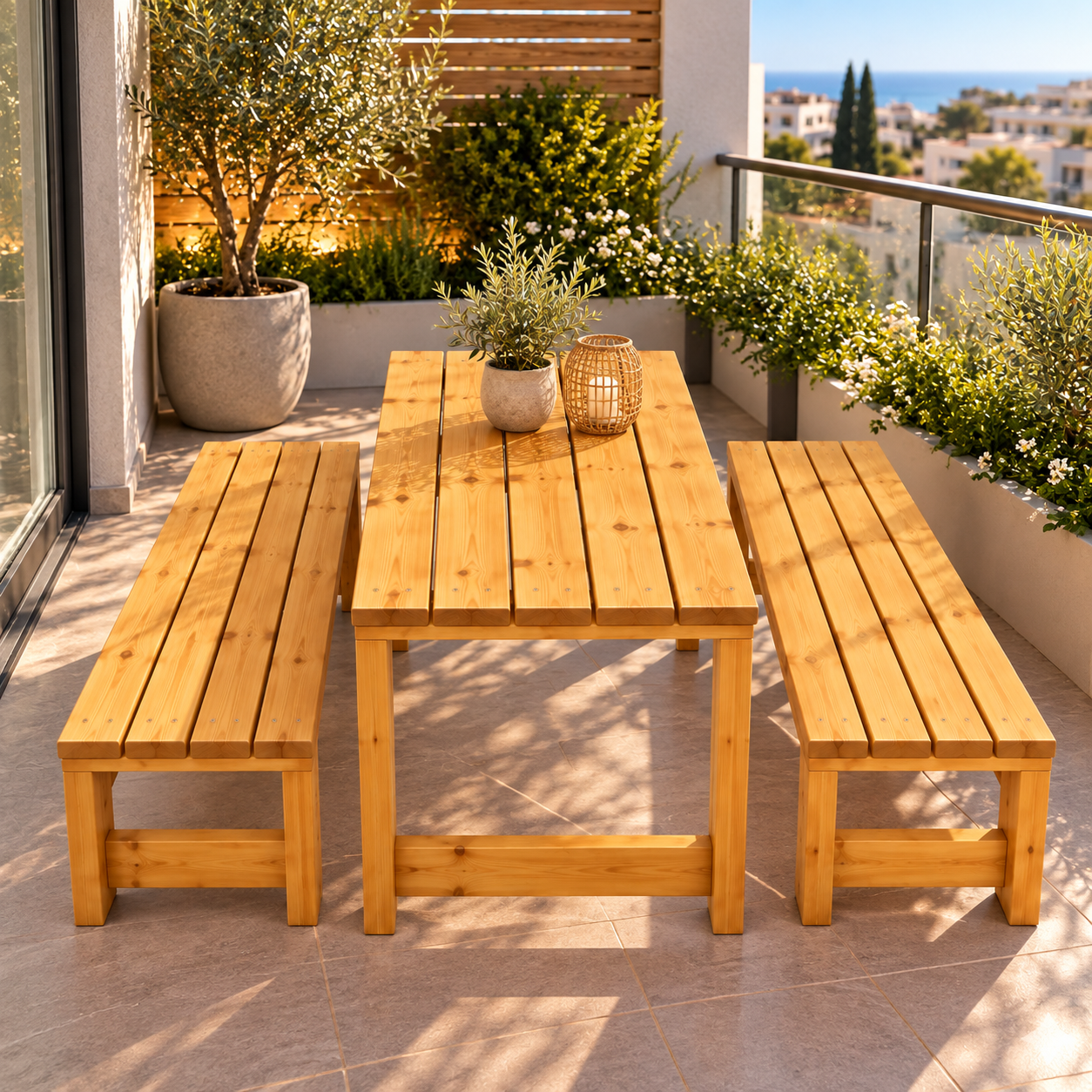 Αντίγραφο του Golden-Hour Mediterranean Patio Dining Set