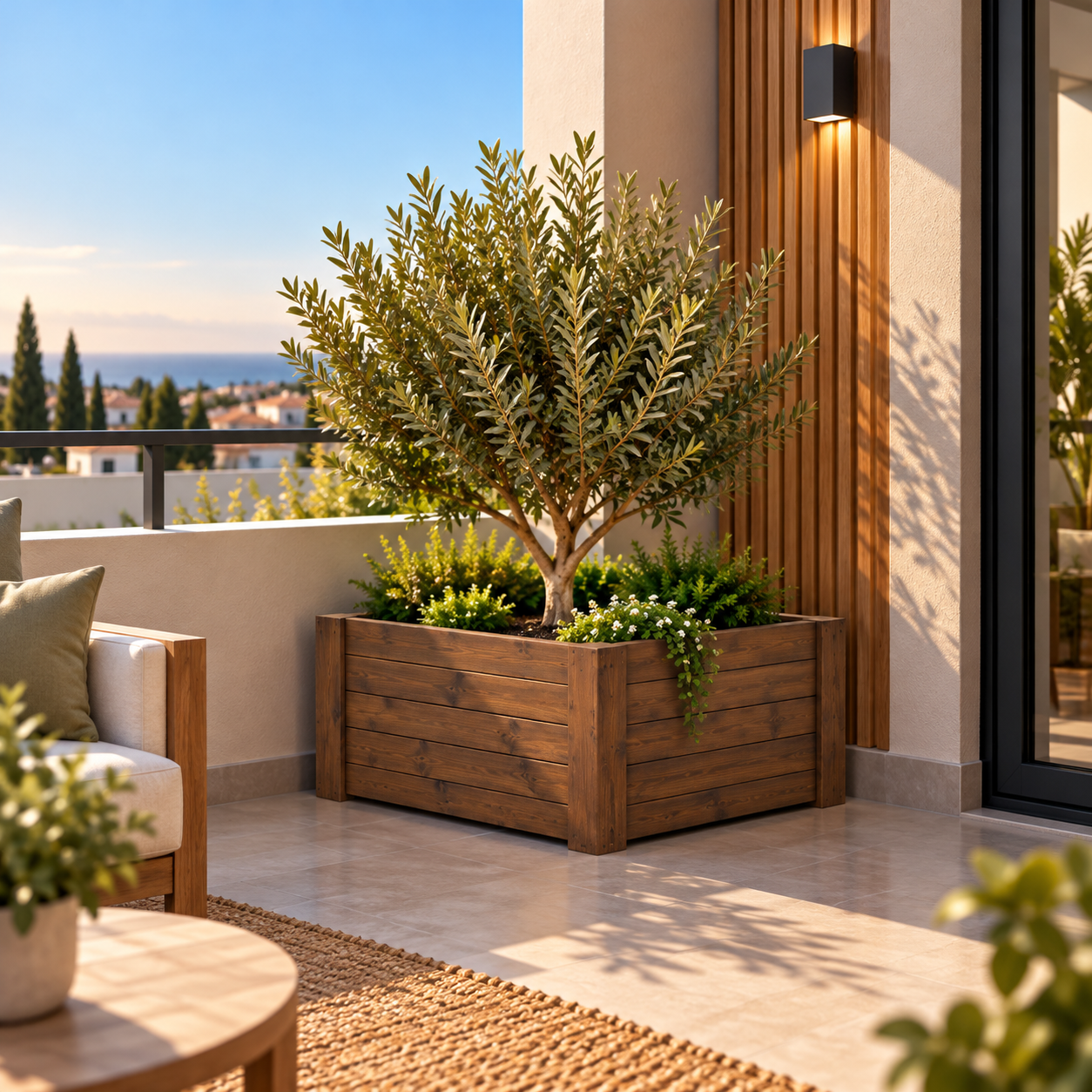 Αντίγραφο του Sunlit Mediterranean Balcony Planter